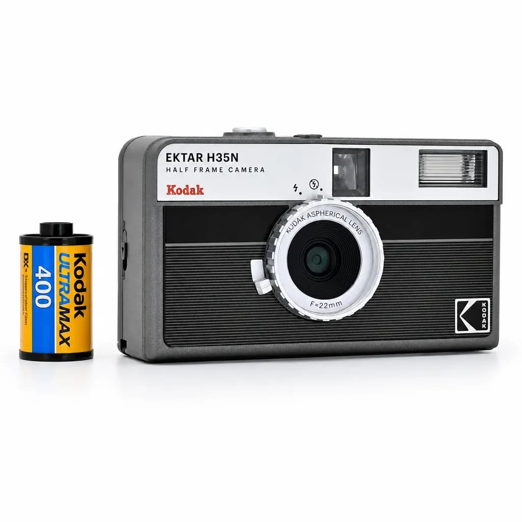 Kodak Ektar H35N Half Frame Camera with UltraMax 400 Film