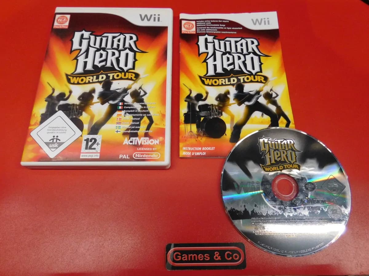 Guitar Hero World Tour Nintendo Wii PAL 3