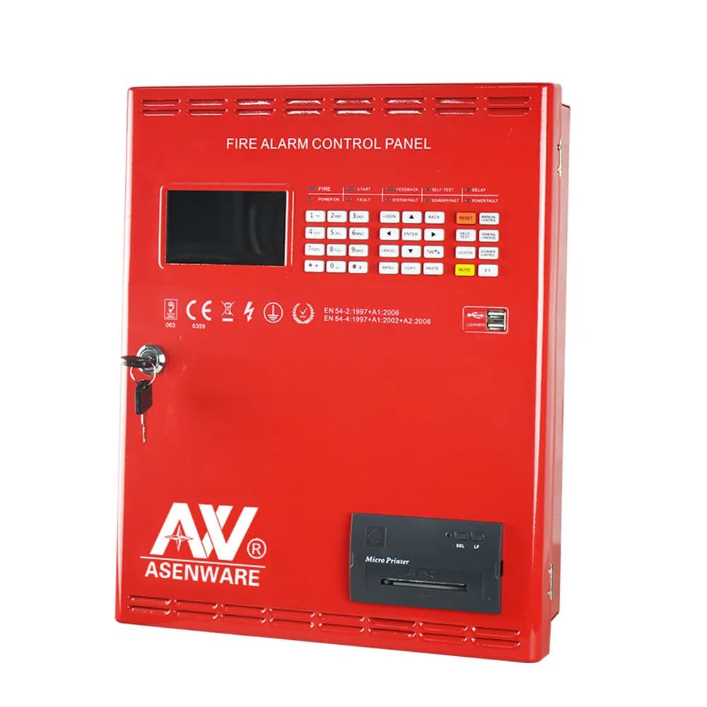 Asenware Addressable Fire Alarm Control Panel Aw-fp200 Mutil-8 4