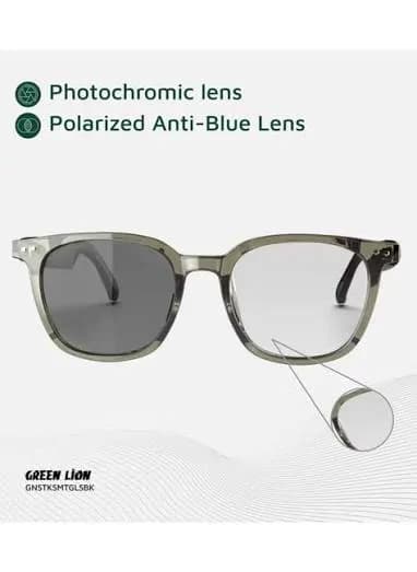 Green Lion Stockholm Smart Glasses - Black 4