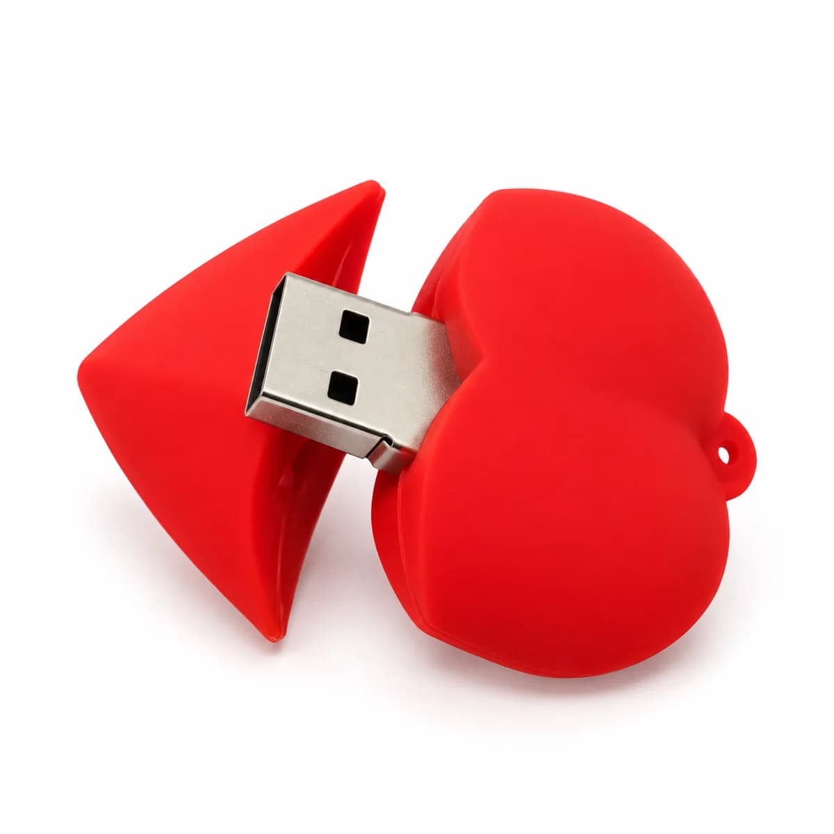 Cute Heart Shaped USB Flash Drive 2.0 – Red Love Heart Pen Drive