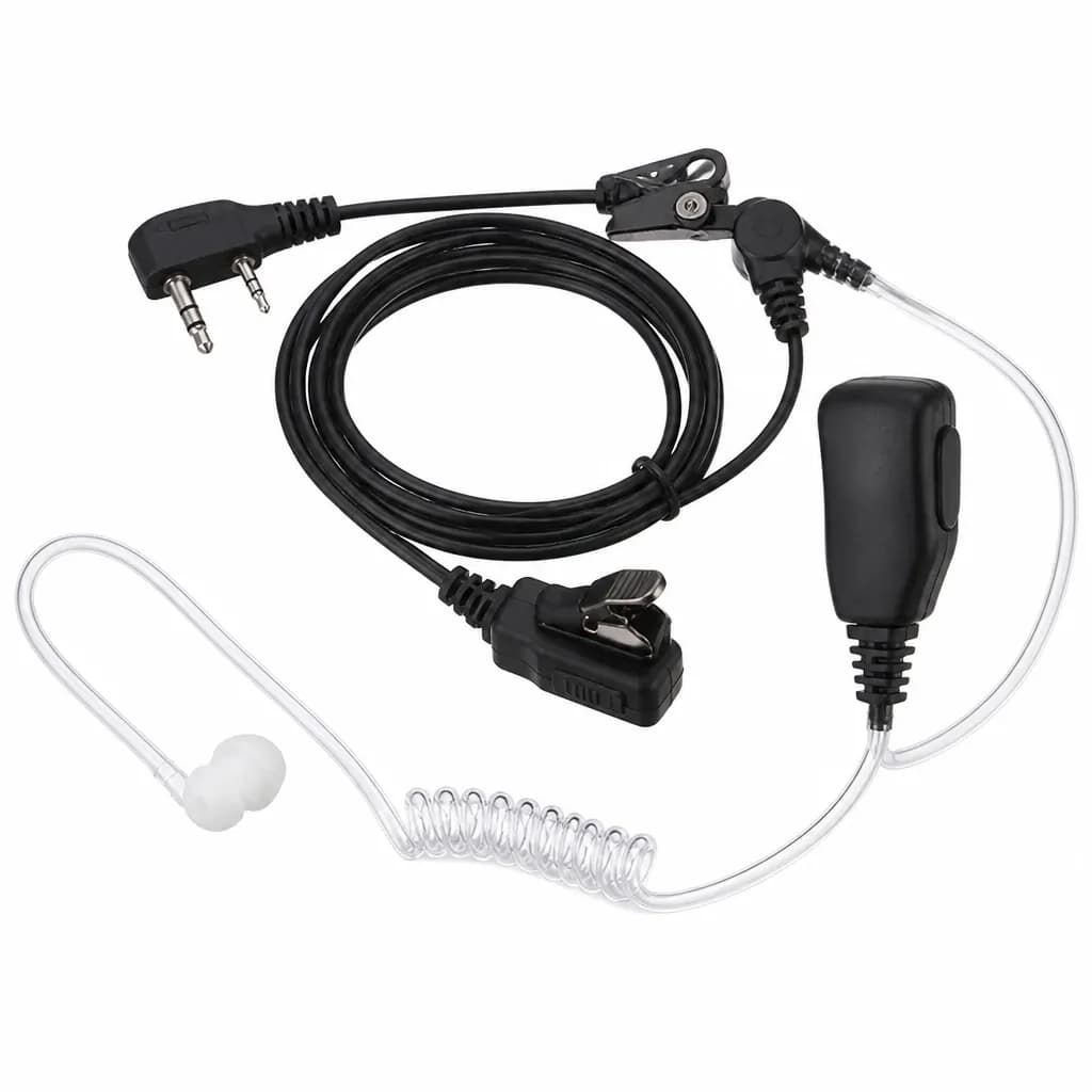 Baofeng Walkie Talkie Airtube Transparent Headset PTT