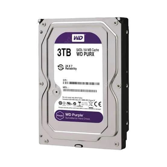 Western Digital 3TB Desktop CCTV DVR Hard Drive 4