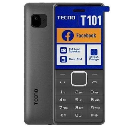 Tecno T101 Dual SIM Feature Phone – Compact Design, Long-Lasting Battery & Wireless FM Radio 4