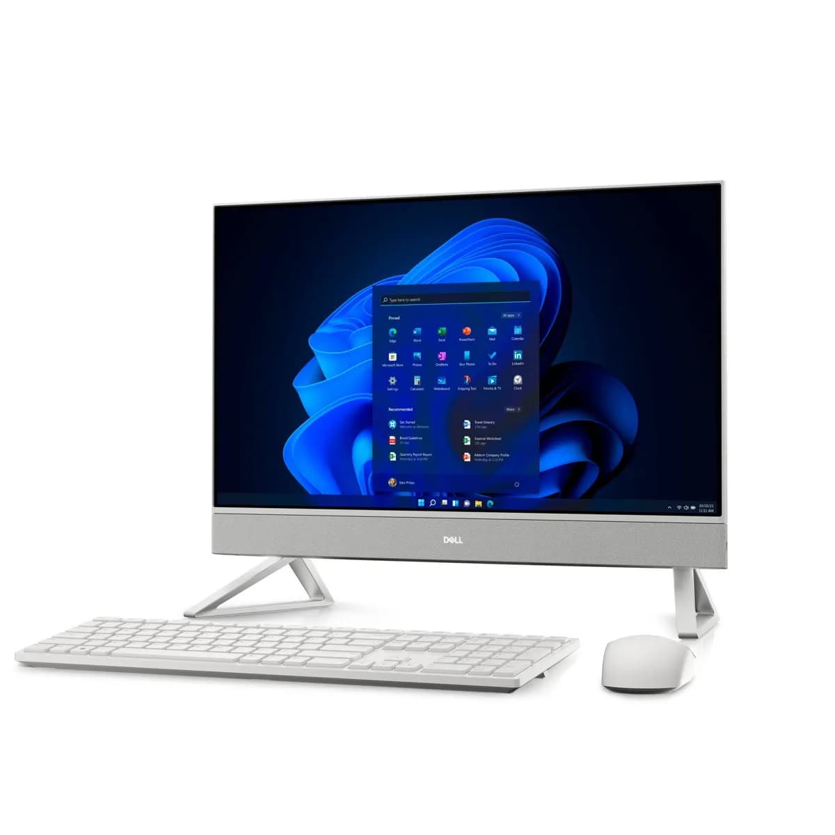 Dell 24 All-in-One Desktop Intel Core 7 355U Processor 16GB DDR5 RAM 1TB PCIe Windows 11 Home 23-Inch 5