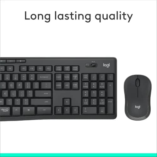 Logitech MK250 Compact Wiresless Mouse and Keyboard 3