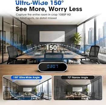 Wifi Digital Clock and IP Camera 3