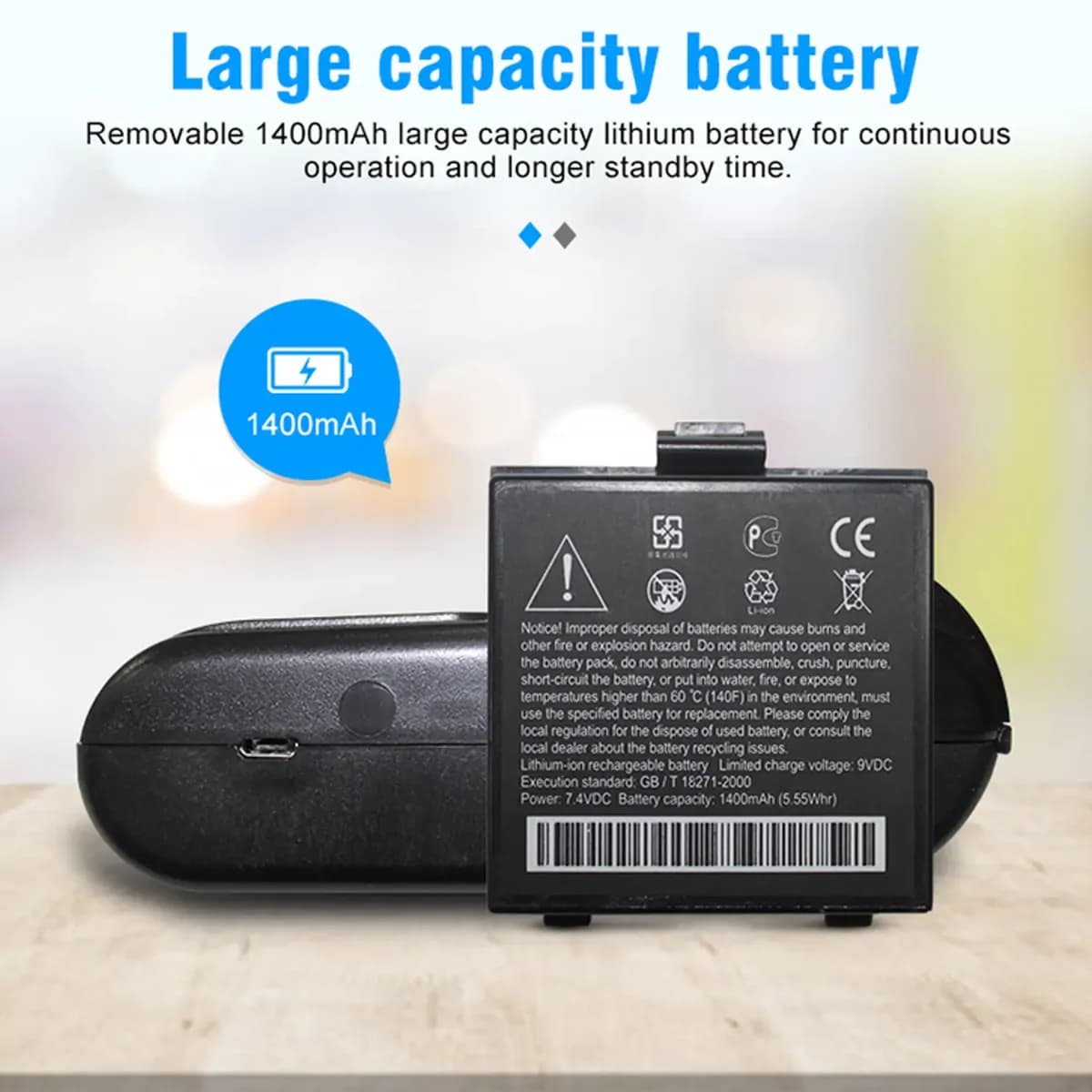 Mini Bluetooth Printer Thermal Printer With Accessories 5