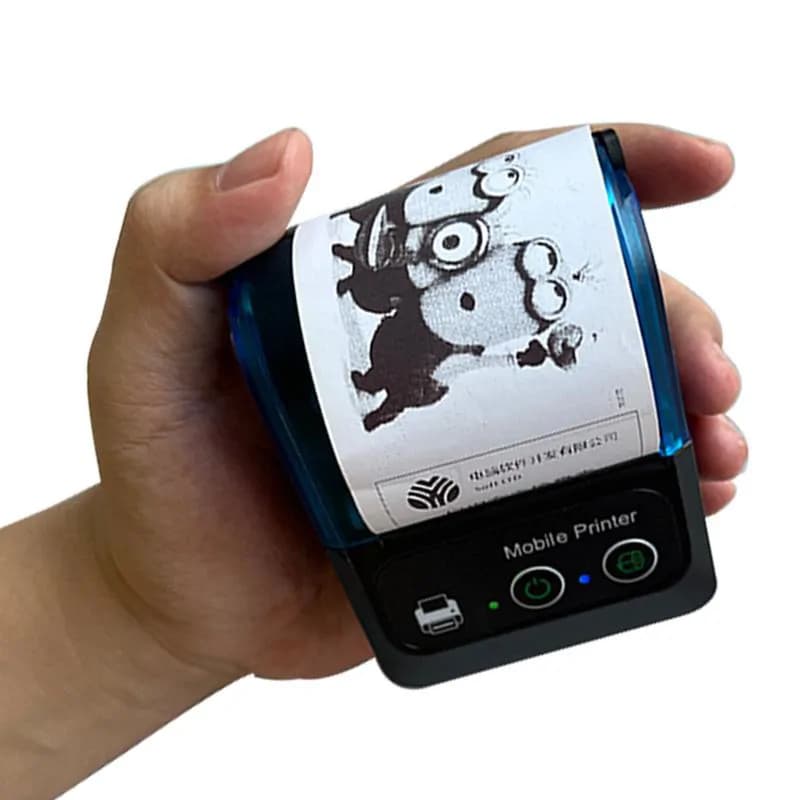 Mini Bluetooth Thermal Printer – Portable Wireless Receipt Printer 3