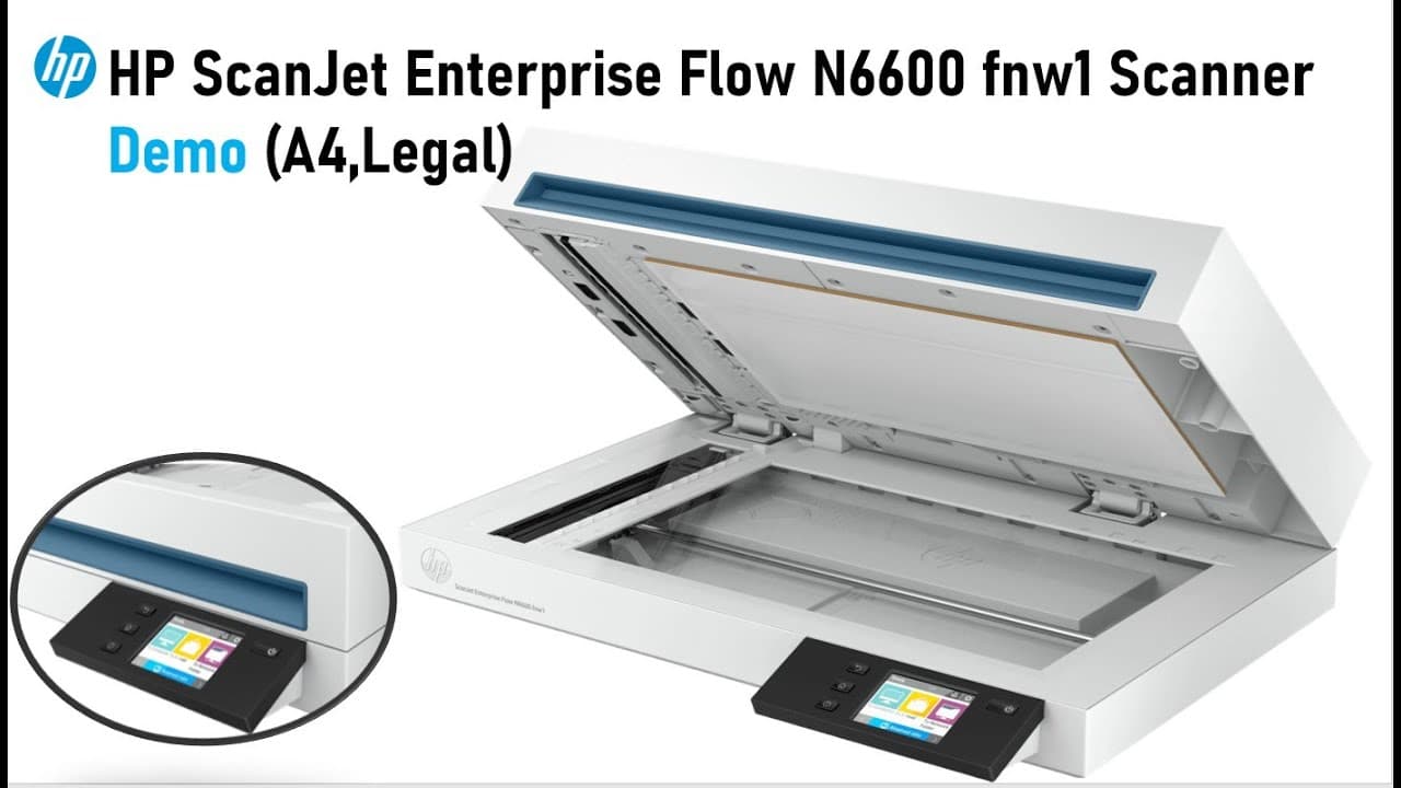 Hp ScanJet Enterprise Flow N6600 fnw1, Fast 2-Sided scanning 3
