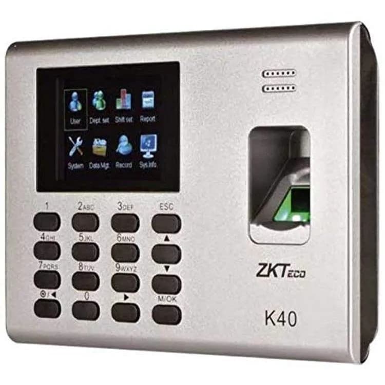 ZKTeco K40 Biometric Time Attendance & Access Control System with Battery 3