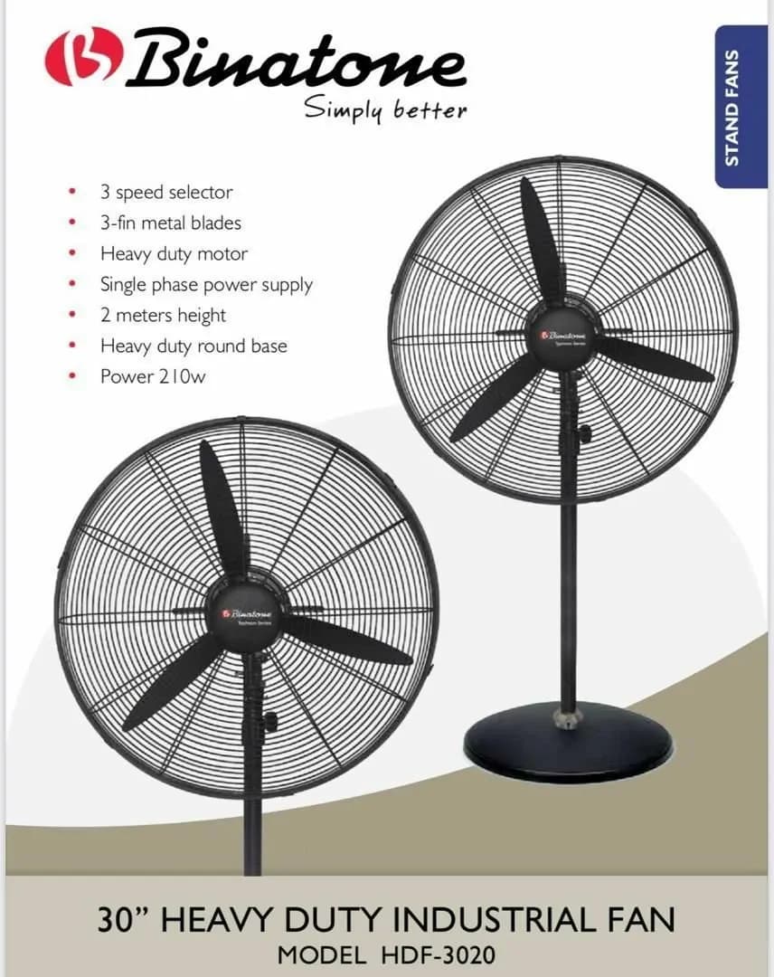 Binatone 30 Heavy Duty Industrial Fan - Hdf-3020 4