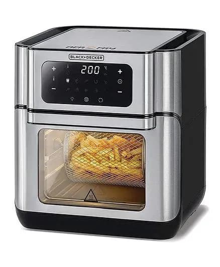 BLACK+DECKER AOF100-B5 12L Air Fryer Oven 1500W 2