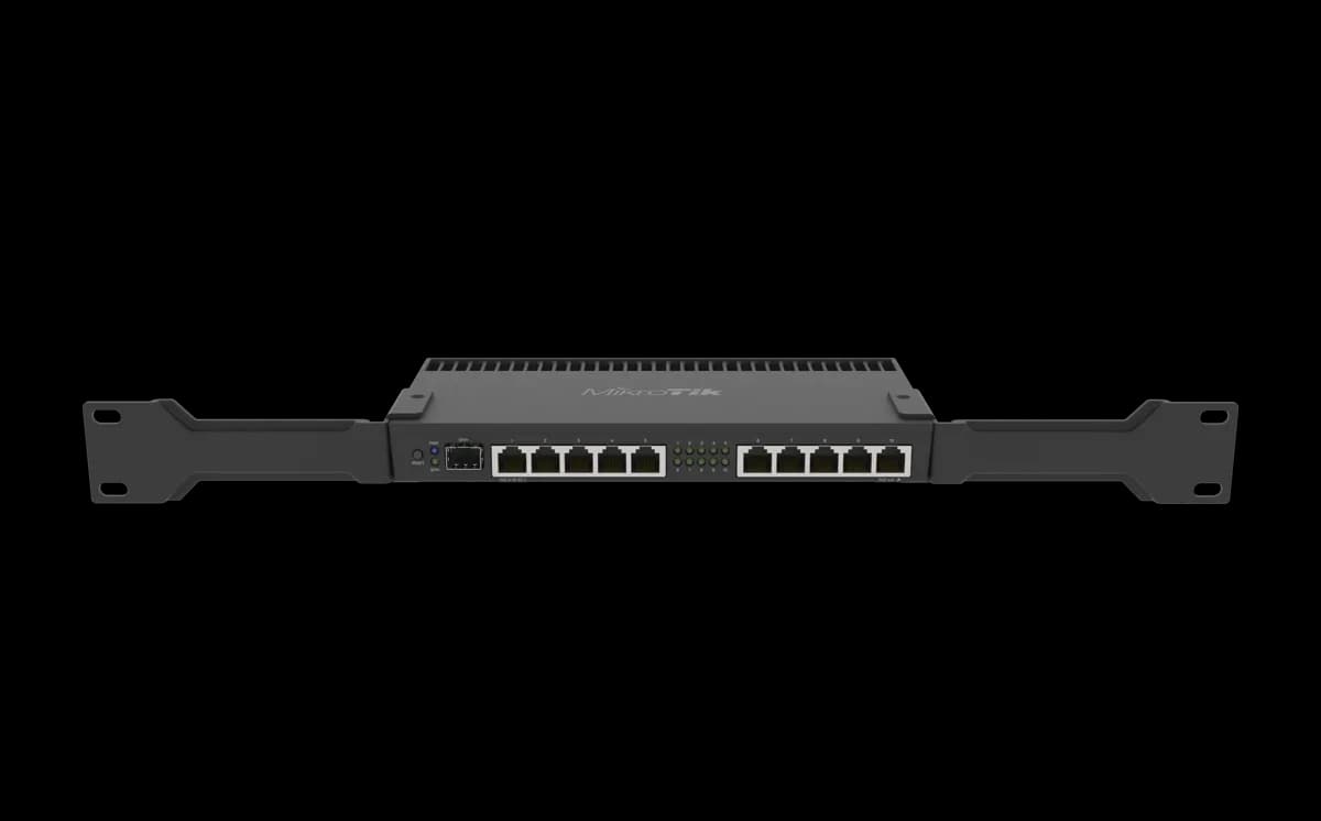 MikroTik RB4011iGS+RM 10-Port Gigabit Router with 10G SFP+ 5
