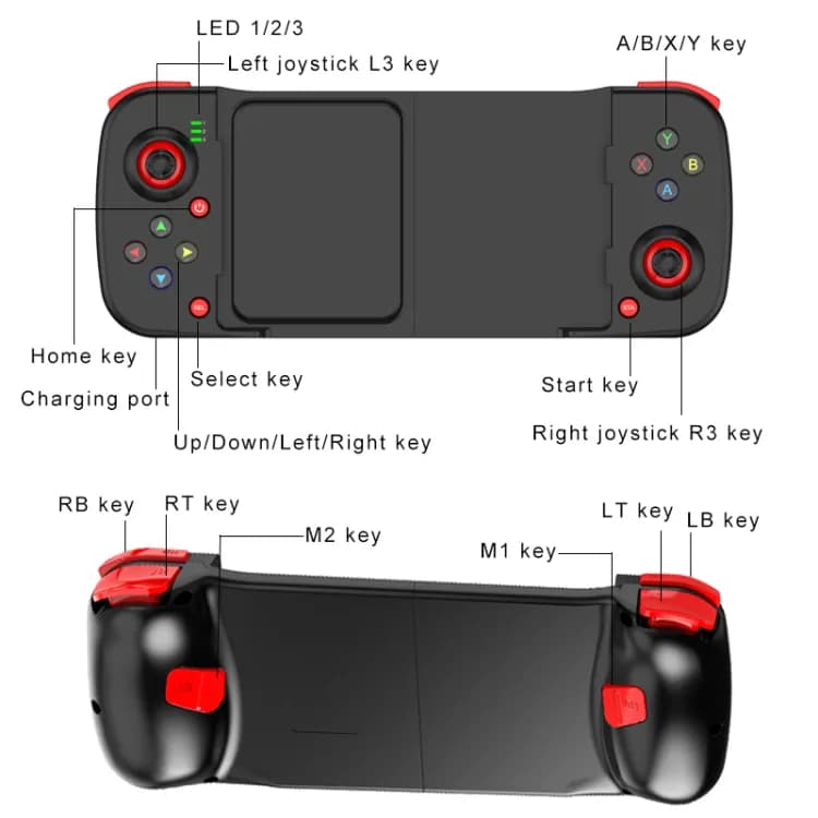 Bsp-d3 Mobile Game Controller-ios/android/pc 4