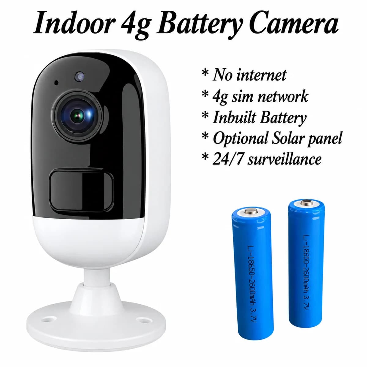 Caleocom Indoor 4g Battery Security and Surveillance Camera 2