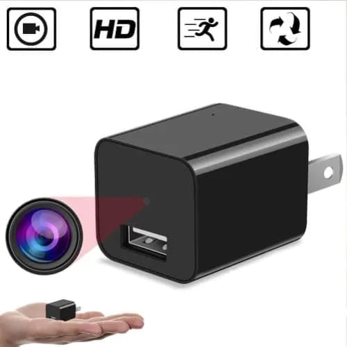 1080p Mini USB Wall Camera Charger