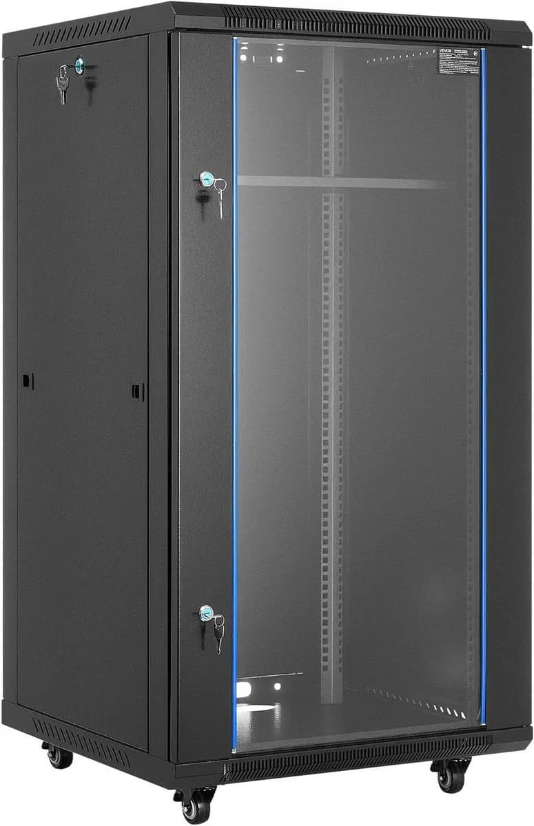 AICO 22U Network Cabinet & Rack – 600mm × 800mm 3