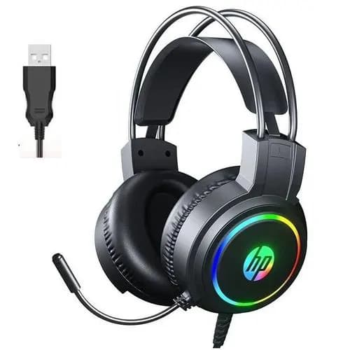 A&S Hp Usb Powered Gaming Headset H100 2