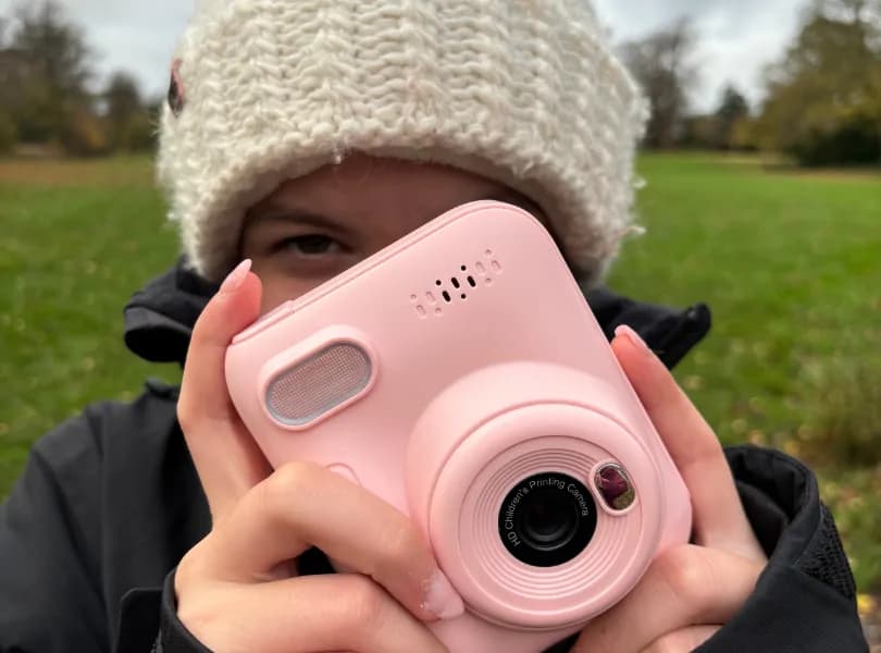Greenkinder Kids Instant Print Camera - Pink 4