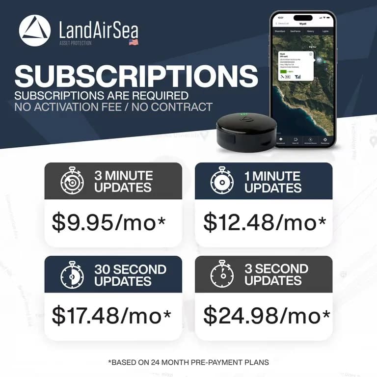 LandAirSea 54 GPS Vehicle Tracker 7