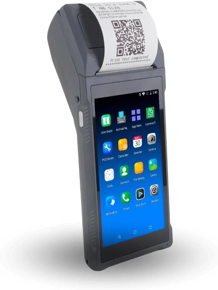 POS Thermal Mobile Printer With Handheld Barcode Scanner 3