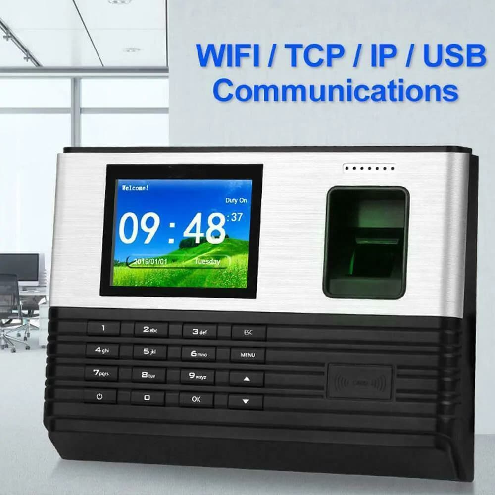 Fingerprint, Password & ID/Proximity Card, WiFi, TCP/IP & USB 4