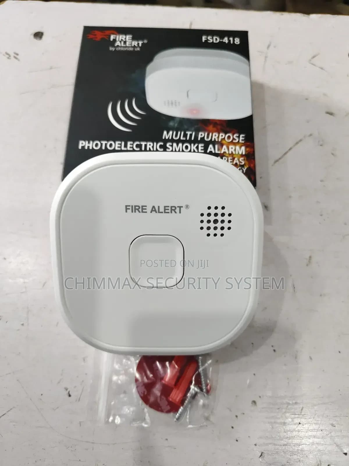 Wireless Chloride Uk Smoke Detector Fire Alarm 2