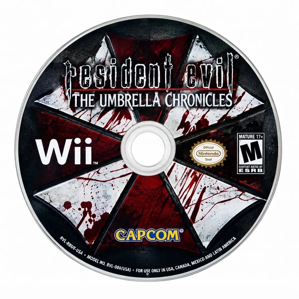 Resident Evil The Umbrella Chronicles Nintendo Wii NTSC 3