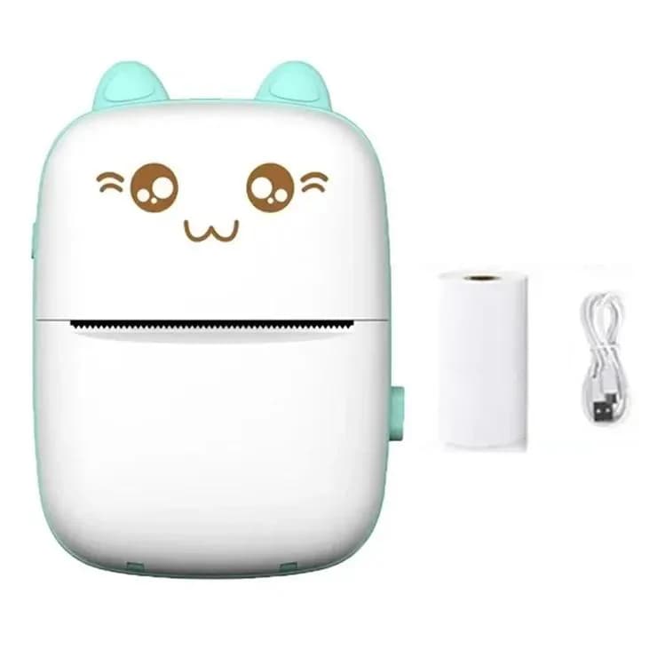 C9 Mini Thermal Printer & Paper – Blue 3