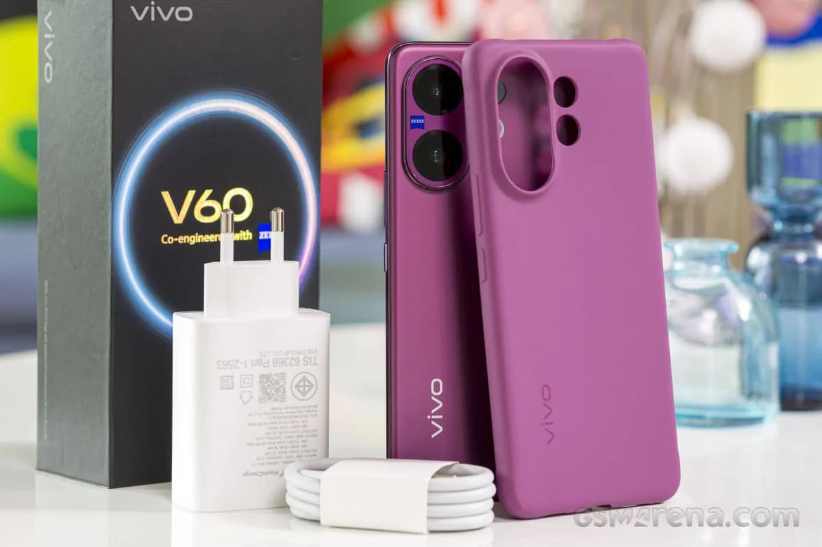 Vivo V60 5G 12GB Ram 512GB Rom 6.8 inch 6500mAh Andriod 15 3