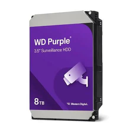 Western Digital Purple 8TB SATA III Surveillance HDD 4
