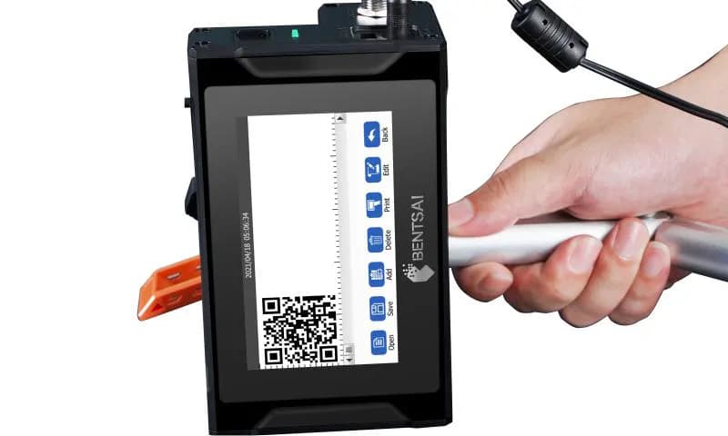 Digital Thermal Inkjet Coding & Label Printer with Touchscreen 3