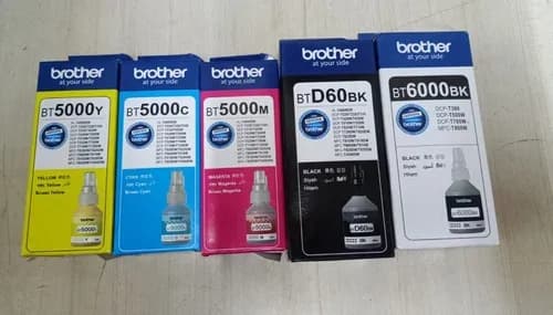 Brother BT6000 Black and LC5000 Colour Ink Value Pack 3