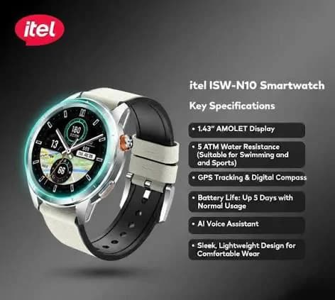 Itel ISW-N10 Apex N10 Smartwatch 2