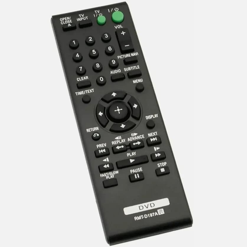 SONY DVD Remote Control for Convenient DVD Player Operation 4
