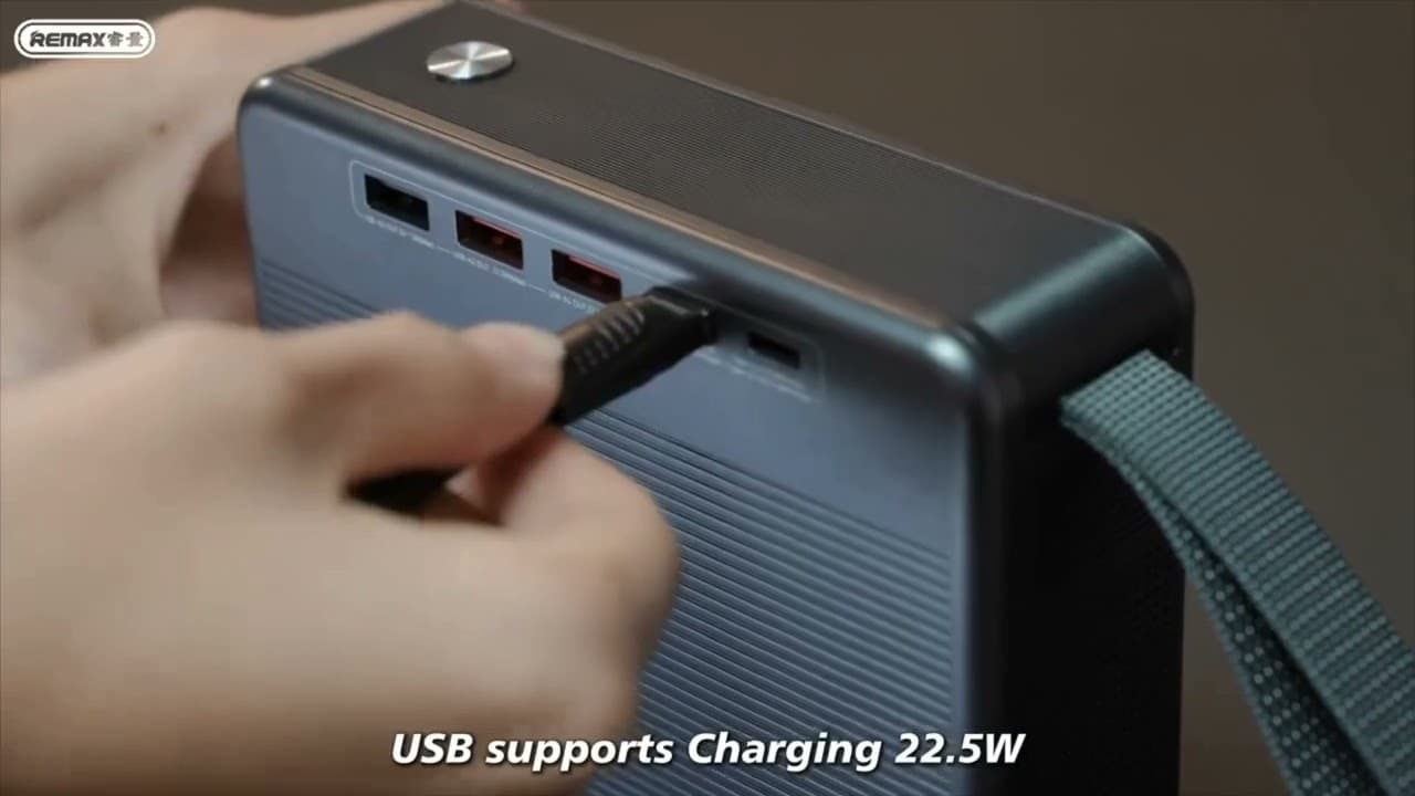 REMAX FP-6 60000mAh LED Fast Charging Power Bank (100W + 22.5W) 3