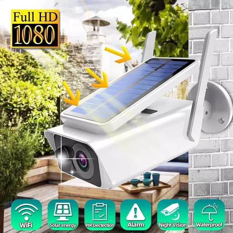 Solar Access Wireless Cctv Camera  Wifi Hd 1080p Ip