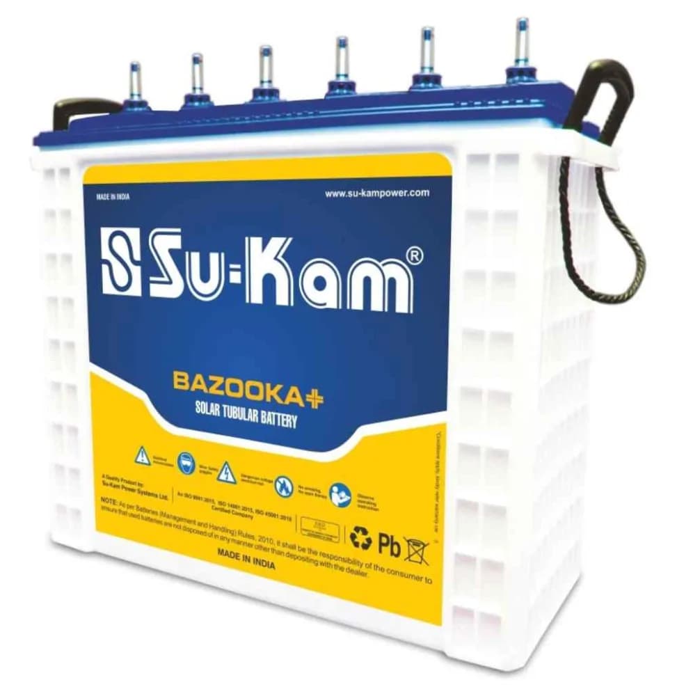 Sukam 12V 200Ah Battery For Inverter 5