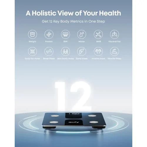 Anker eufy Smart Scale C1 Bluetooth Body Scale 4