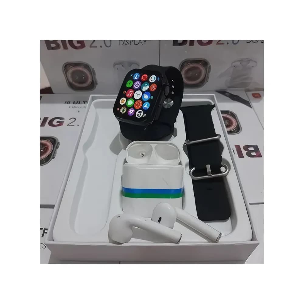 I8 Ultra Smart Watch With Free Airpod And Double Straps 3