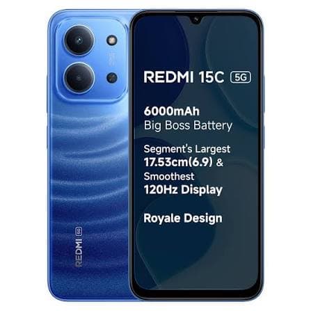 Redmi 15c 5G 4gb Ram 128gb Rom 6.9 inch 6000mAh Android 15 2