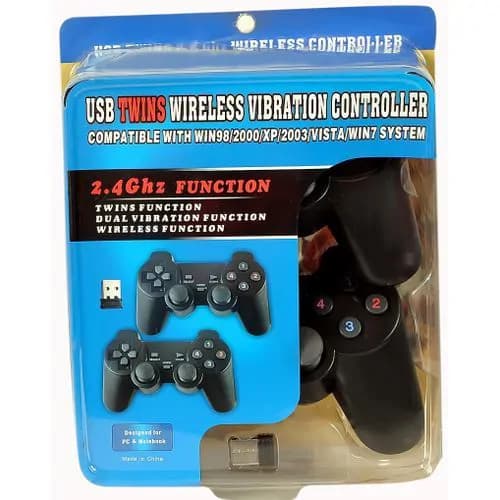 Usb Twin Wireless Vibration Controller 4