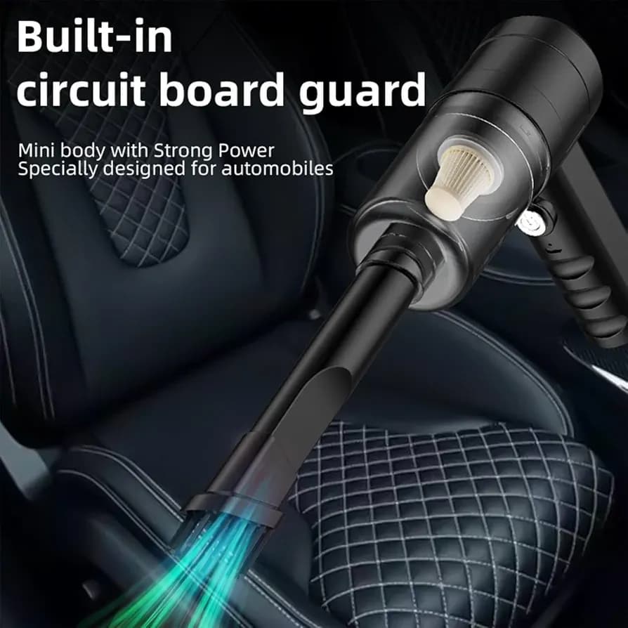 Portable Cordless Vacuum Cleaner USB Car Home Vacuum Sweeper 4