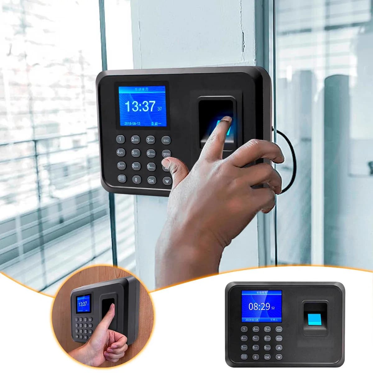 Bio-metric Time Attendance Recording Machine 2