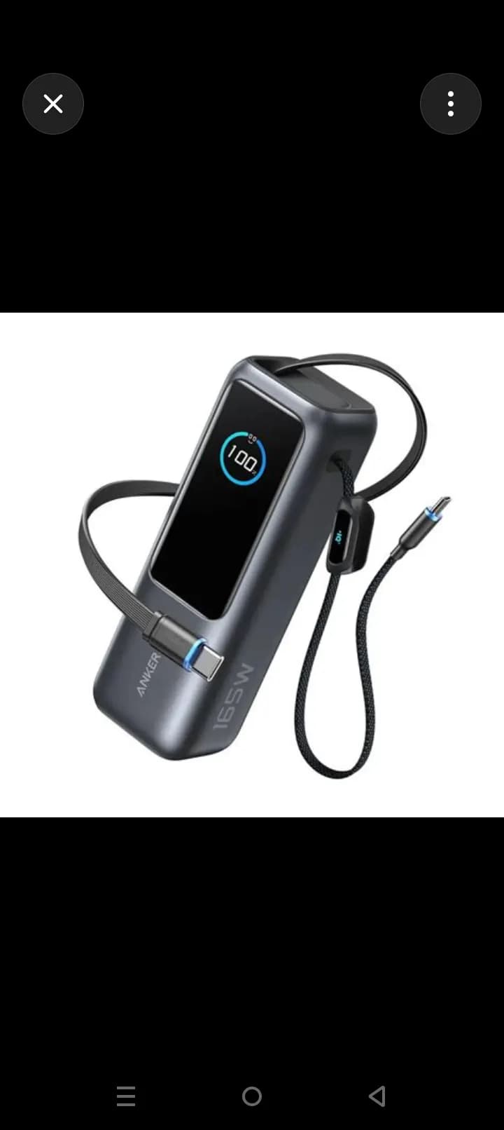 Anker Laptop Power Bank 25000mAh 165W Triple 100W 3