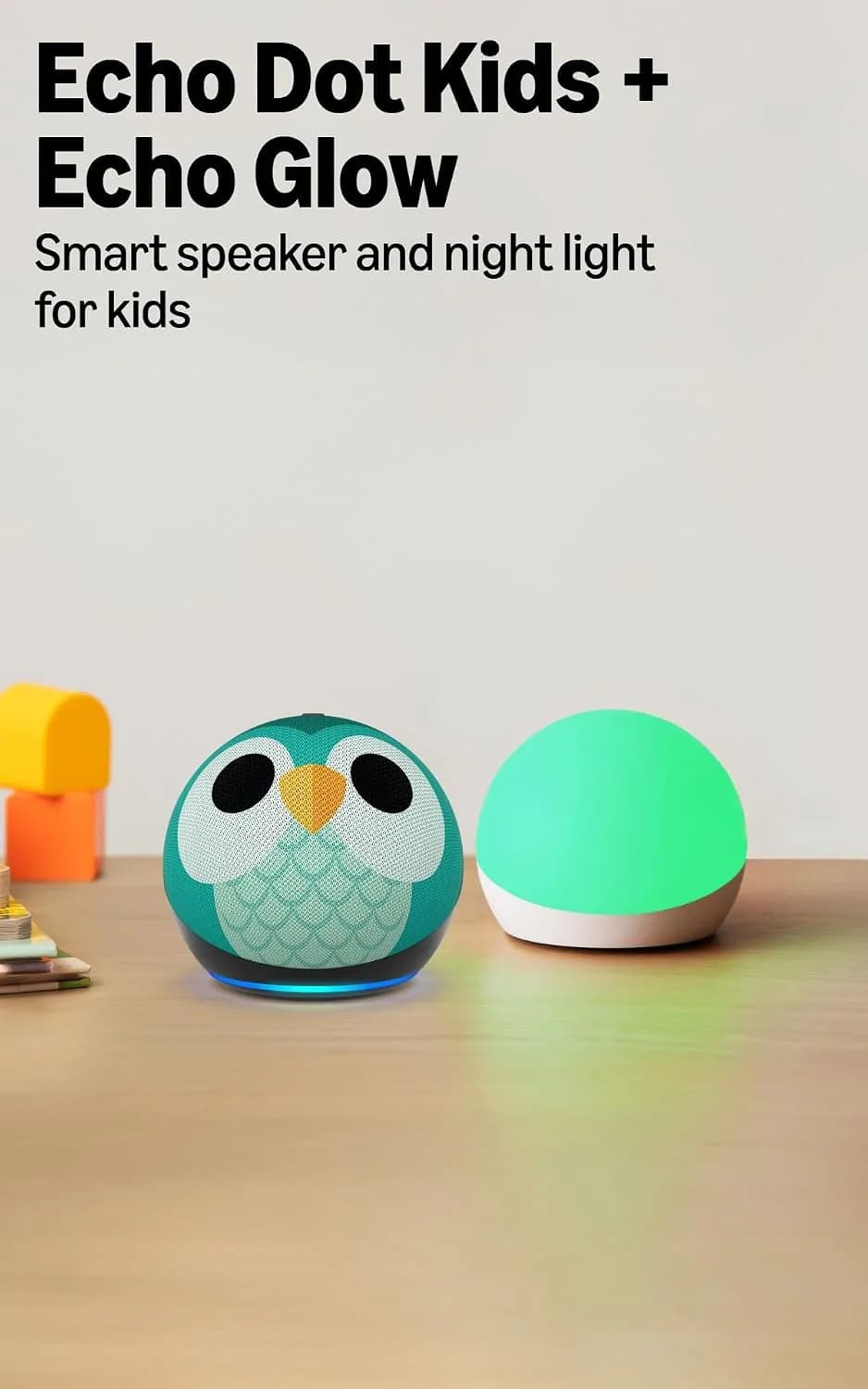Amazon Echo Dot Kids Owl Smart Speaker with Alexa 8