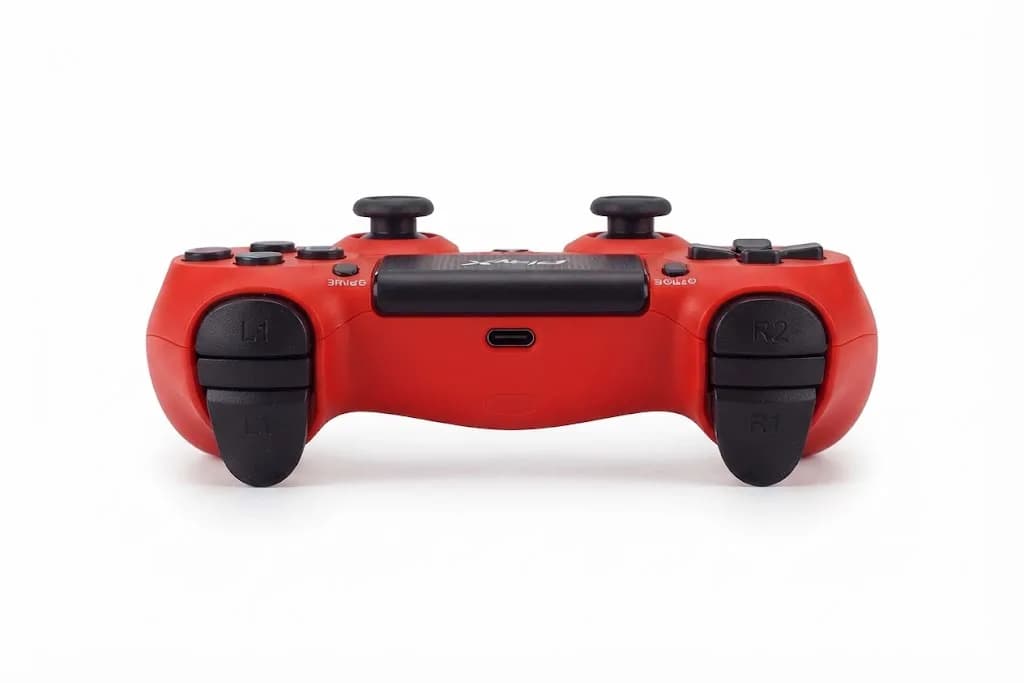 PS4 PlayX Wireless Controller Compatible With PS5 Red 4