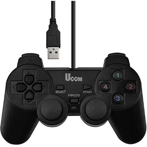 Ucom Single Pc Analog Vibration Game Pad Controller with Light 2