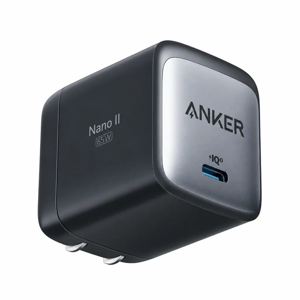 Anker Nano II 65W USB-C Fast Charger - Black